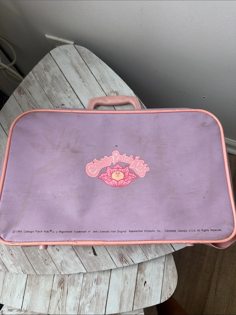 1984 cabbage patch suitcase
